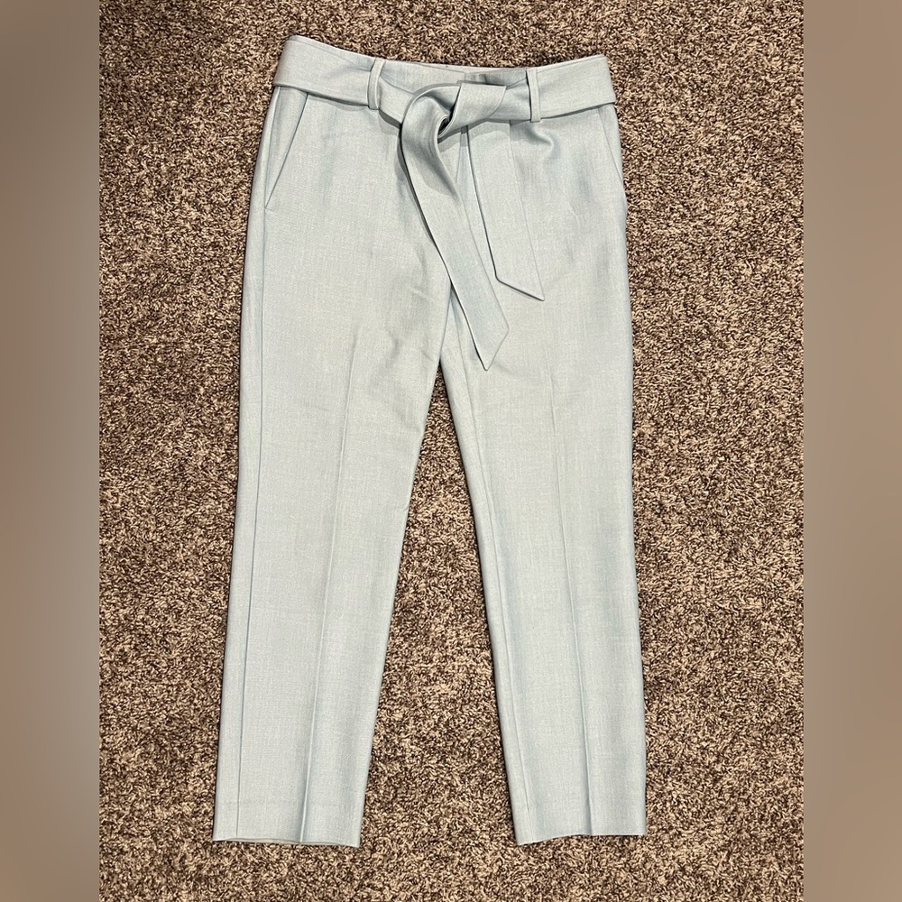 LOFT light blue Marisa straight cut pant size 4